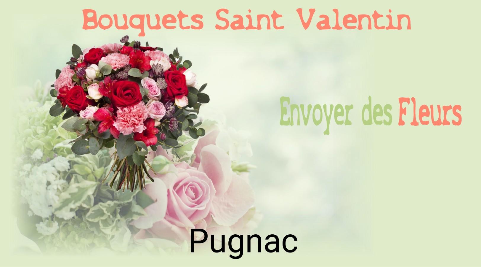 Roses de Saint-Valentin livrées à Pugnac